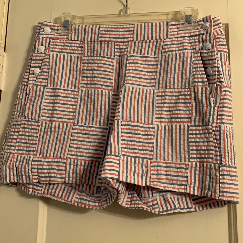 Brooks Brothers Striped Madras Sailor Shorts